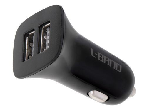 Ładowarka samochodowa Dual USB + Type-c czarna na Arena.pl