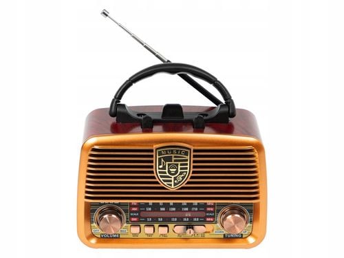 RADIO KUCHENNE PRZENOŚNE RETRO NA BATERIE SOLARNE BLUETOOTH ANTENA na Arena.pl