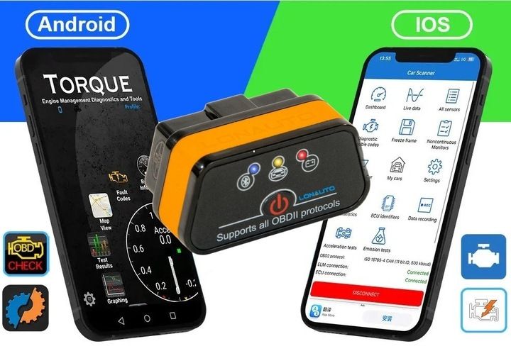 INTERFEJS DIAGNOSTYCZNY TESTER ELM327 OBD2 BLUETOOTH 4.0 ANDROID iOS POLSKI zdjęcie 10