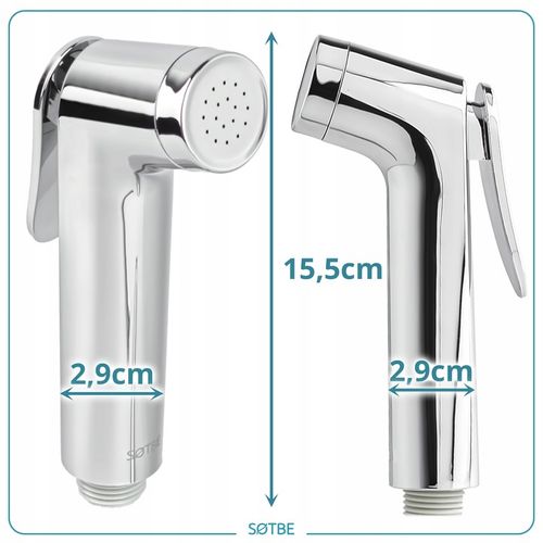 Zestaw bidetowy prysznic słuchawka wąż do baterii umywalkowej Bidetka na Arena.pl