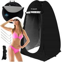 Namiot Prysznic Przebieralnia Turystyczna z Otwieranym Oknem