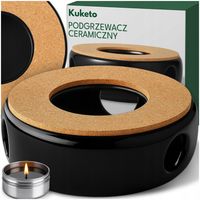 PODGRZEWACZ CERAMICZNY POD DZBANEK ZAPARZACZ CZAJNIK NA ŚWIECZKĘ