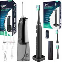 IRYGATOR I SZCZOTECZKA DO ZĘBÓW BEZPRZEWODOWY PULSACYJNY DENTYSTYCZNY 4 TRY