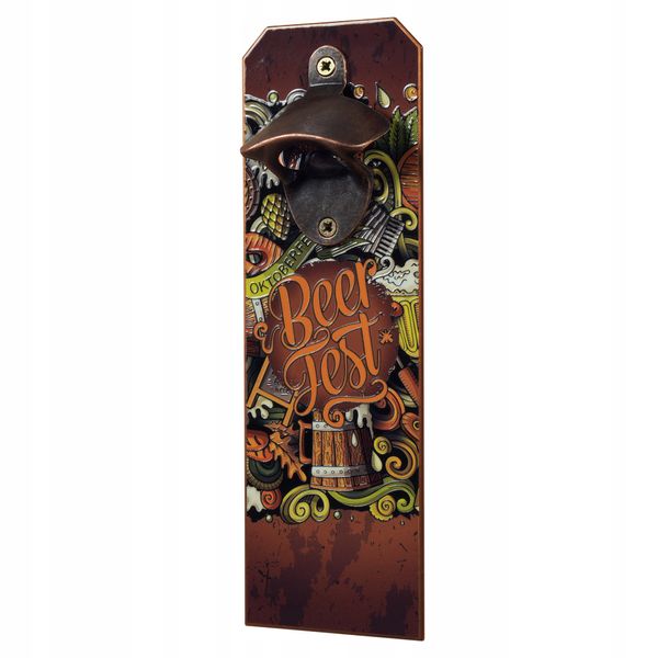 OTWIERACZ ŚCIENNY DO BUTELEK PIWA KAPSLI NA ŚCIANĘ zdjęcie 1