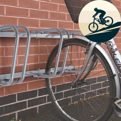 STOJAK NA ROWERY 5 Stanowisk 5 Rowerów Rowerowy Rower Uchwyt Parking Ocynk na Arena.pl