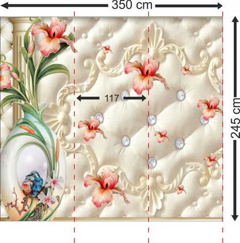 FOTOTAPETA do jadalni widok Paryż jesienią 350x245 na Arena.pl