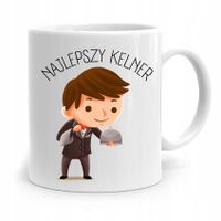 Dla Kelnera Kubek Prezent Najlepszy Kelner Z Nadrukiem Ze Zdjęciem