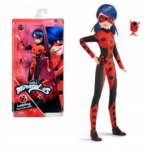 MIRACULOUS BIEDRONKA I CZARNY KOT TIKKI lalka, figurka, ORYGINAŁ 50006 na Arena.pl