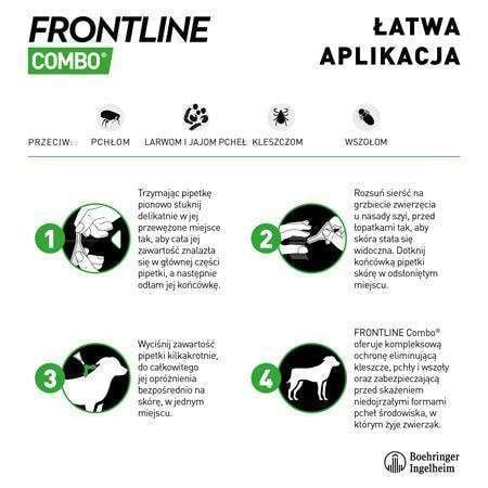 FRONTLINE combo dla psów M 3 pipety na Arena.pl