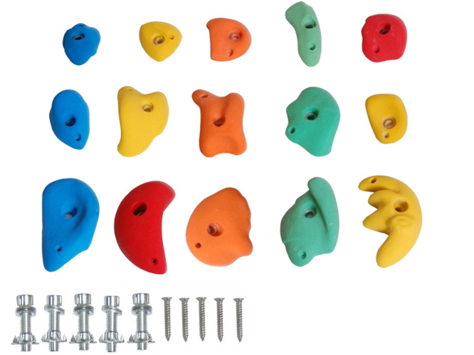 Kamienie do wspinaczki S M L Zestaw XXL Komplet 15szt zdjęcie 1