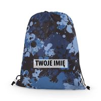 WORKO-PLECAK SPORTOWY z Twoim imieniem Niebieska farba 200