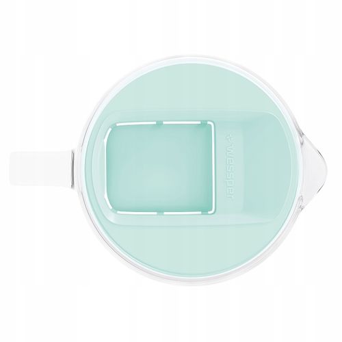 Dzbanek filtrujący szklany Wessper WES202-MT 3l Mięta 1x filtr aquaclassic na Arena.pl