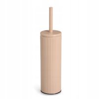 SZCZOTKA DO WC Z METALOWYM POJEMNIKIEM BEŻOWA 40 x 9,7 CM ALMOND