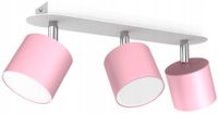 2X Lampa sufitowa DIXIE PINK 3xGX53