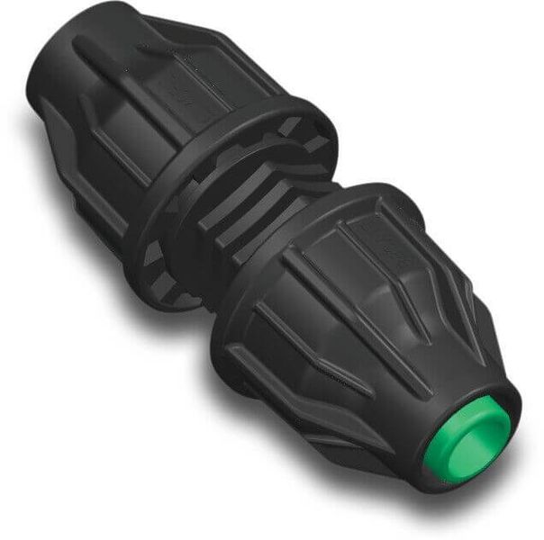 Łącznik węża PP 16 mm lock 4bar czarny zdjęcie 1