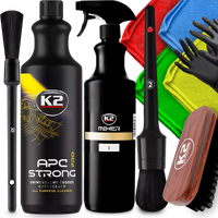 K2 APC PĘDZELEK SZCZOTKA UNIWERSALNY DETAILING CZYSZCZENIE MYCIE SAMOCHODU