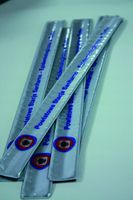 OPASKI REKLAMOWE z nadrukiem Z LOGO opaski na rękę ODBLASKI - 25 SZT