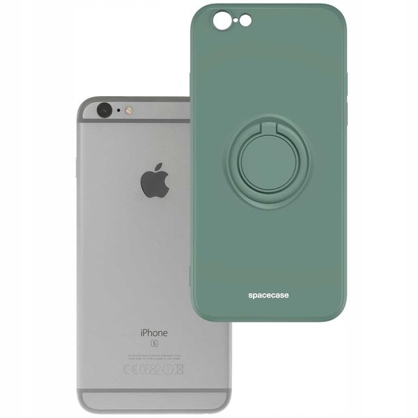 Spacecase Silicone Ring Iphone 6/6S Dark Green zdjęcie 2