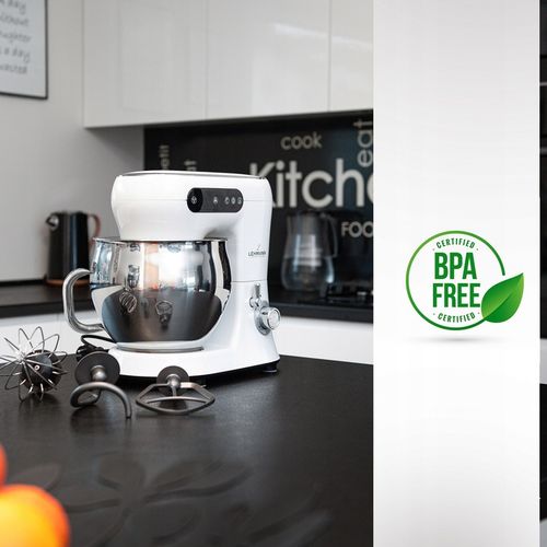 ROBOT KUCHENNY PLANETARNY MOCNY MIKSER 3X MIESZADŁA MISA Z UCHWYTEM LED na Arena.pl