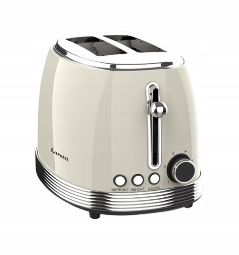 Toster LARETTI LR-EC2354 Stal nierdzewna (Smeg, Ravanson, Miele) zdjęcie 2