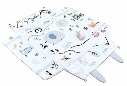 Duża Mata Edukacyjna Miękka Interaktywna 4w1 na Arena.pl