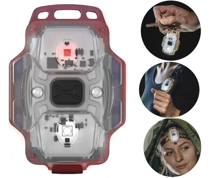 Latarka wielofunkcyjna Armytek Crystal Red zdjęcie 1