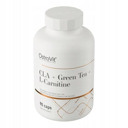 OstroVit CLA + Zielona Herbata + L-Karnityna 90 kap REDUKCJA Green Tea na Arena.pl