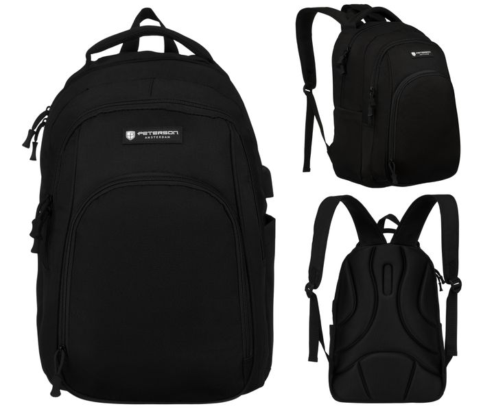plecak ptn 77711-6661 black zdjęcie 1