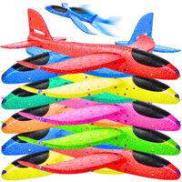 10 x SAMOLOT Styropianowy SZYBOWIEC Styropianowy RZUTKA XXL Duży 48 cm