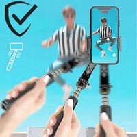Uchwyt Do Telefonu Z Pilotem Statyw Selfie Stick Vlog Insta Kijek Tripod