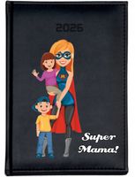 KALENDARZ A4 2026 DZIENNY Z NADRUKIEM PREZENT DLAV MAMY RÓŻNE WZORY