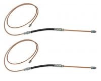 BMW E60 - przewody hamulcowe sztywno elastyczne pompy ABS - miedziane