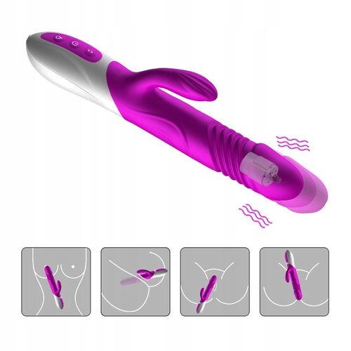 Wibrator-Silicone Vibrator USB 10 Function and Thr na Arena.pl