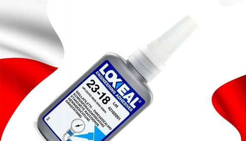 KLEJ DO GWINTÓW USZCZELNIACZ LOXEAL 23-18 ŁATWO DEMONTOWALNY 50 ml na Arena.pl