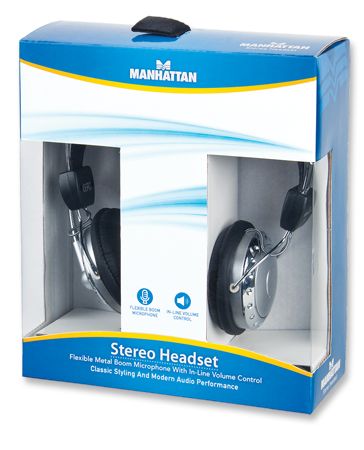 MANHATTAN SŁUCHAWKI Z MIKROFONEM STANDARD II zdjęcie 3