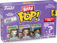 funko bitty pop! disney princess belle 2cm 4pak