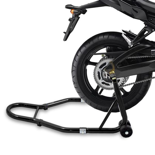 Stojak do motocykla tył czarny zdjęcie 6