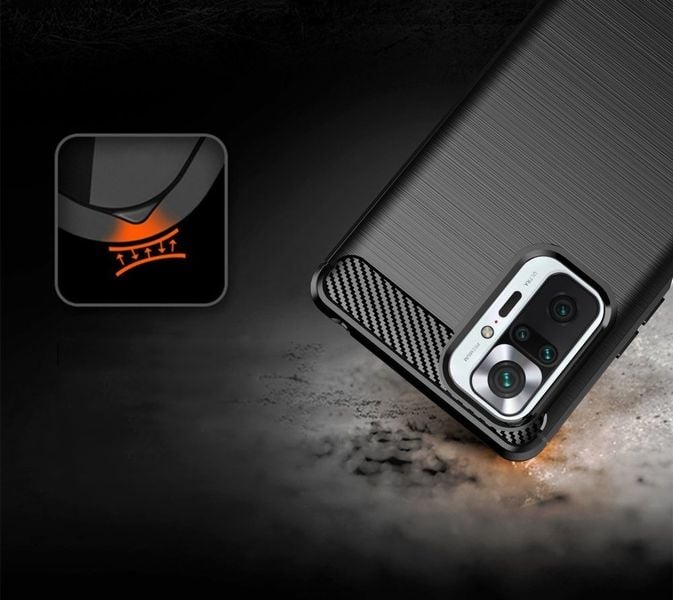 Etui Carbon Case do Xiaomi Redmi Note 10 Pro zdjęcie 6