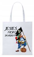 Dla Dziewczyny Żony Torba Eco Biała Shopper Z Nadrukiem Ze Zdjęciem