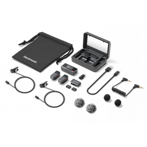 Zestaw do bezprzewodowej transmisji dźwięku Saramonic Air-02 (RX + TX +TX) na Arena.pl