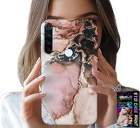 ETUI DO XIAOMI NOTE 8T - ELEGANCKI MARMUREK MODNE WZORY + SZKŁO