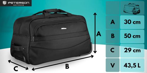 torba podróżna ptn tp8-s20-7649 black na Arena.pl