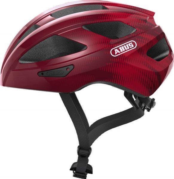 Kask rowerowy ABUS MACATOR L 58-62 Bordeaux Red zdjęcie 2