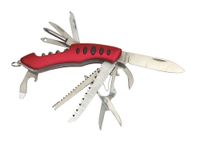 Scyzory BIG R., czerwony, srebrny