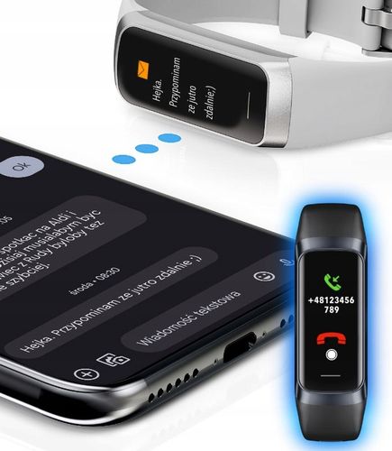 Zegarek damski SMARTWATCH RBN AMOLED SMARTBAND FIT-K na Arena.pl