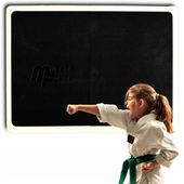 DESKA DO ŁAMANIA TAEKWONDO KARATE WIELOKROTNA PCV 16mm DO UDERZEŃ