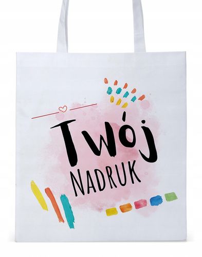 Dla Listonosza Prezent Torba Eco Biała Shopper Z Nadrukiem Ze Zdjęciem na Arena.pl