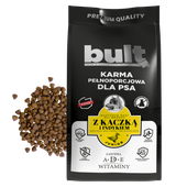 KARMA SUCHA Z KACZKĄ I INDYKIEM BULT DLA SZCZENIĄT 12kg