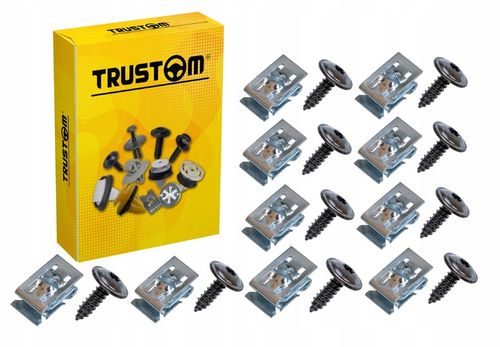 WKRĘTY ŚRUBY BLASZKI ZDERZAKA NADKOLA OSŁONY DO AUDI SEAT SKODA VOLKSWAGEN na Arena.pl