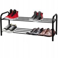 Szafka na buty Brunbeste 80 x 33 x 26 cm czarny